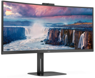 AOC 34'' CU34V5CW/BK Czarny - 1089011 - zdjęcie 2
